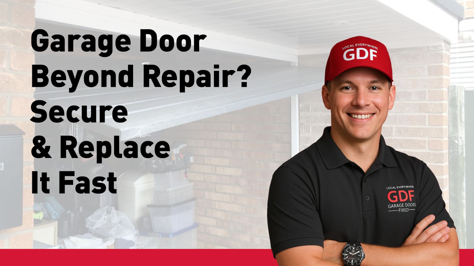 Garage Door Beyond Repair? Secure & Replace It Fast